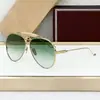 Gafas de sol para hombre Duke Cross-Border Fashion Lujo Ligero Montura Metálica Estilo Aviador Jmm Yake Hechas a Mano en Japón Vacaciones Gafas de Sol para Mujer