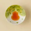 Taza de té pequeña de margarita de verano hecha en fábrica, juego de té de cerámica, taza de maestro para uso doméstico, taza de la fortuna pintada a mano, taza exquisita de alta gama para degustación de té