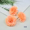 Flor de Rododendro de Outono Simulação Rododendro Grampo de Cabelo Flor Acessórios de Cabelo Decoração Arranjo de Flores Material DIY Artesanal Flor de Bolo Cor de Outono Super Fada