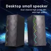 Ponto de Fábrica K2062 Alto-falante com Fio Colorido Luminoso Áudio Computador de Mesa Desktop Casa Atacado Transfronteiriço
