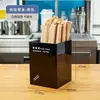 Tienda de café y té con leche: dispensador de vasos de plástico, portavasos para el mostrador, dispensador de tapas de vasos, portavasos integrado para vasos para llevar, sin accesorios adicionales