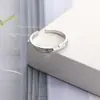 Anel de zircônia microcravejado verão personalizado nicho design anel de cobre da moda feminino anel aberto da moda feminino