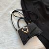 Bolso de Mano Cuadrado Pequeño de Moda Estilo Coreano para Mujer 2025 Primavera Nuevo Bolso de Hombro de Lujo Ligero Bolso Cruzado de Alta Gama Elegante a la Moda