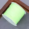 Balde pequeno A-line Acessórios de joias DIY, pulseira de cordão trançado colorido feita à mão, material de cordão semiacabado para tecelagem de nó chinês