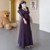 Novo Vestido de Malha Grossa para Maternidade Outono/Inverno Estilo Coreano Emagrecedor Vestido Base para Maternidade