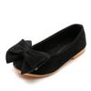 Zapatos para Niños 2026 Primavera y Verano Nuevo Estilo Lazo Color Sólido Lindos Zapatos Individuales para Niñas y Niños Zapatos Casuales Zapatos de Terciopelo de Princesa
