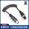 Procesamiento y Personalización de Conector de Aviación M16 a Cable de Video Din de 4 Pines, Cable de Audio 4P con Terminal S Grande Procesamiento de Cables