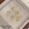 Cor Dourada Real Banhada Cor Preservada Asas de Anjo Lua Varinha Mágica Coração Gota d'Água Pingente de Zircônia Pingente DIY Acessórios Feitos à Mão