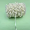 Cadena de perlas de imitación de boda abs accesorios para salón de bodas guía de camino cadena de perlas de boda cadena de cuentas de conexión cadena de cuentas de conexión de cortina de cuentas cadena de cuentas