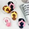 Colgante de Muñeco de Peluche Llavero para Bolso Diseño de Pantufla Chirriante Mercado Nocturno Regalo Pequeño Puesto Callejero Muñeco Venta al por Mayor