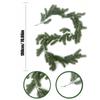 Simulación transfronteriza ratán aguja de pino cola de perro ratán decoración navideña para el hogar decoración de mesa plantas verdes artificiales