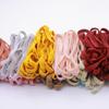 Cuerda para las orejas de gamuza de seersucker de colores, nueva cuerda para las orejas de gamuza japonesa y coreana, nueva cuerda para las orejas de máscara, súper terciopelo, nailon suave y cómodo.