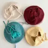 Gorro Coreano para Bebé Qiunan Invierno Nuevo Color Sólido Boina Infantil Tejido de Lana Gorro de Pintor para Niños