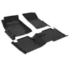 Transfronterizo Adecuado para Toyota Hilux Revo 2015-2024 Tapetes de Piso para Coche TPE
