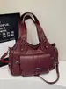 Bolso transfronterizo para mujeres oficinistas, bolso de hombro versátil de alta gama de nicho para el día a día, bolso cruzado de cuero suave