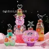 Botella de Corcho de Plástico, Botella Oceánica, Botella de los Deseos, Botella del Cielo Estrellado, Botella de Estrellas, Botella de Deriva de Barro de Cristal de Nebulosa, Botella Vacía Grande de Perlas de Burbujas