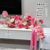 Decoração de quarto de casamento DIY decoração de flores artificiais pedido de casamento banquete de casamento decoração de sala de estar parede de fundo de casamento cama de flores de mesa flor de cabeceira