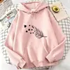 Ropa de Moda Unisex Sudadera con Capucha Casual Estilo Europeo Transfronterizo Corazón y Hoja Vintage
