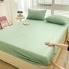 2025 nuevo gorro de cama de algodón categoría una pieza 100% algodón apto para la piel protector de colchón sábana colcha dormitorio estudiantil