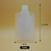 Bolsa de Refil para Viagem Cosméticos Viagem de Negócios Descartável Portátil com Bico Gel de Banho Shampoo Loção Bolsa Selada