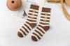 Calcetines Zhuji con Puños, Calcetines de Media Caña para Mujer, Estilo Primavera y Otoño, Estilo Trendy Ins, Estilo Japonés, Calcetines Largos Deportivos para Otoño e Invierno, Versátiles con Diseño de Oso