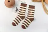 Calcetines Exclusivos Zhuji con Puño para Mujer, Calcetines de Media Pantorrilla, Estilo Primavera y Otoño, Estilo Japonés de Moda, Calcetines Largos Deportivos Otoño e Invierno, Diseño de Oso