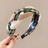 Faixa de Cabeça Vintage para Mulheres 2026 Novo Estilo Coroa Alta Outono e Inverno Faixa Larga Versátil Antiderrapante Acessório de Cabelo para Sair