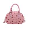 2025 Nuevo Bolso Tote Estampado de Cerezas para Mujer Bolso de Hombro Cruzado para Mujer Bolso de Mano Casual de Gran Capacidad para Mujer Bolso de Mamá