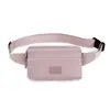 Bolso deportivo de pecho para mujer, para viajes al aire libre, sencillo, bandolera de gran capacidad, impermeable, estilo coreano, bolso de cintura moderno y moderno.