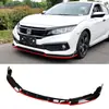 Adequado para Civic de Décima Geração Pá de Neve Frontal de Três Estágios Lábio Frontal Hatchback Saia Lateral Spoiler Asa Traseira Lábio Traseiro Asa Superior Kit Frontal
