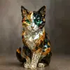 Nova Estação Independente Transfronteiriça Gf Esculturas de Animais de Cristal Animal de Cristal Impressão Acrílica Plana
