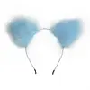 Lindo Pinza para el Cabello con Forma de Oreja Juguete Accesorios Aro Juego Color Sólido Conejo Corazón