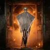 Adereços de Halloween Crânio Gaze Fantasma Pendurado Pátio Bar Casa Assombrada Câmara Cena de Terror Decoração Pingente