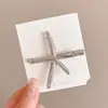 Presilha Lateral Simples de Acrílico para o Dia a Dia, Grampo Versátil Estilo Coreano para Mulheres, Novo Acessório de Cabelo Requintado para o Início da Primavera, Grampo Elegante