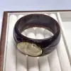 Nova Coleção de Pulseiras de Resina Vintage Transfronteiriças para Mulheres, Pulseira Exagerada de Aba Larga com Pedras, Acessórios de Joias Europeus e Americanos