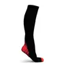 C En stock, transfronterizos, calcetines de ciclismo de color degradado para hombres y mujeres, calcetines de compresión para deportes