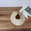 Chapéu de Palha Estiloso Novo Estilo para Crianças com Top Aberto, Chapéu de Aba Larga para Viagens ao Ar Livre, Férias na Praia, Chapéu de Proteção Solar