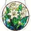 Quebra-Cabeça Colorido Popular Transfronteiriço de Vidro Pendurado Quebra-Cabeça de Acrílico Pegador de Sol Decoração de Janela Ornamento Pendurado