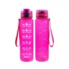 Taza de Agua Deportiva de Plástico Tritan Resistente a Altas Temperaturas, Gran Capacidad 1000ml, Taza Espacial para Fitness, Portátil