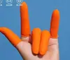 Dediles Desechables Antiestáticos Libres de Polvo de Látex Antideslizantes Resistentes al Desgaste de Goma Dediles de Purificación Engrosados Dediles Industriales