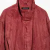 Ins Ropa de mujer al por mayor estilo europeo y americano Otoño 2026 Nuevo Abrigo Chaqueta con Cinturón Efecto Gamuza 6318243