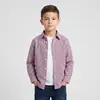 Camisa de cuadros de manga larga para niños de primavera, camisa de cuadros de manga larga para niños, camisa de cuadros multicolor para niños pequeños y niños pequeños, adecuada para primavera y otoño