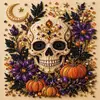 Kit DIY Pintura de Diamante Fantasma de Halloween 5D Pintura de Diamante Papai Noel de Natal Decoração de Casa Feita à Mão
