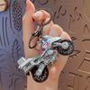 Creative cartoon liga 36 motocicleta chaveiro pingente saco escolar pingente carro chaveiro pequeno presente atacado
