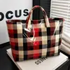 Plataforma independente Temu transfronteiriça nova bolsa de mão à prova d'água PVC+lona para o dia a dia portátil bolsa de ombro bolsa tote