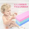 Cuadrado de limpieza de PVA de algodón esponja súper absorbente artefacto de baño de alta densidad algodón para baño de bebé frotar gris frotar barro