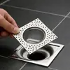 Tampa de Filtro de Ralo de Chão em Aço Inoxidável para Esgoto de Banheiro, Tampa de Filtro de Cabelo Anti-Entupimento