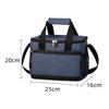 Bolsa Térmica Grande para Uso Externo Transfronteiriça Portátil para Piquenique Bolsa de Almoço Diagonal Bolsa Térmica de Tecido Oxford Bolo