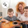 Botões de Cinta Metálicos Pinos de Fim com Parafusos de Montagem para Guitarra Elétrica Acústica, Baixo, Ukulele