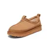 Botas de Nieve de Suela Gruesa August Lion para Mujer 2026 Nuevas de Invierno Slip-On Exteriores del Noreste Cómodas Zapatos de Algodón con Forro de Felpa